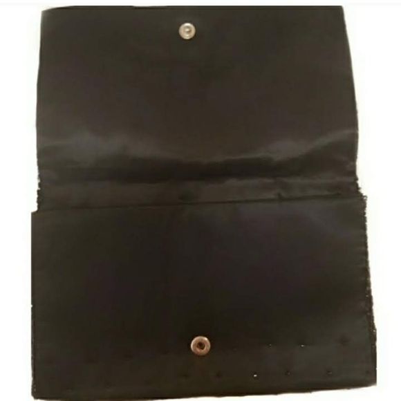 La Regale Beaded Satin Clutch Embellished Floral Design From The 1950s! Vintage - Picture 7 of 7